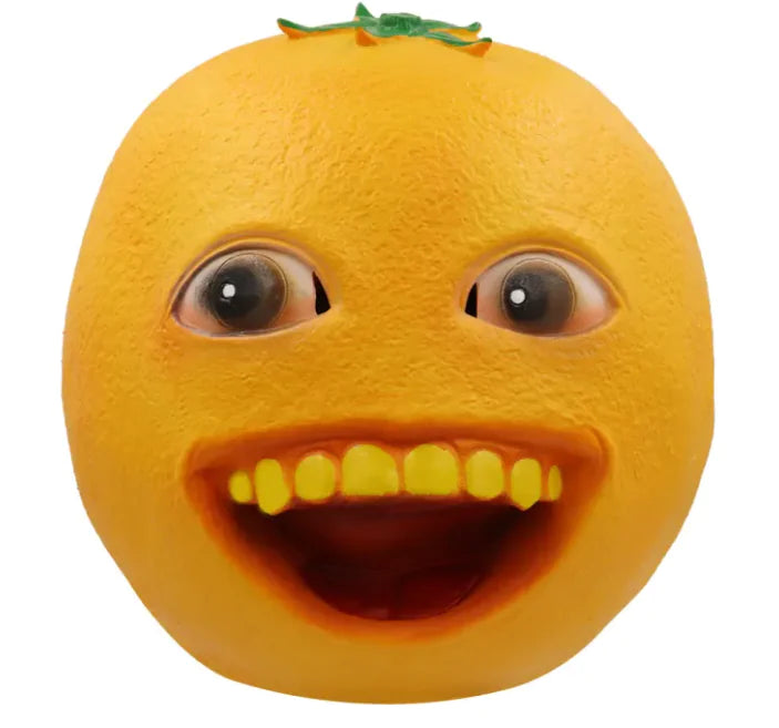 Laughing Orange Emoji Headpiece