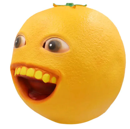 Laughing Orange Emoji Headpiece