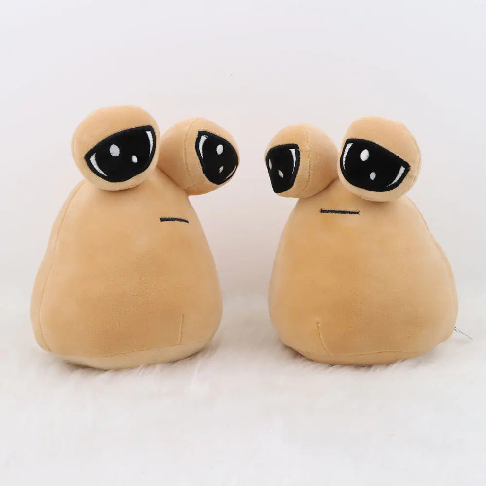 Sad Pou Plush Toy