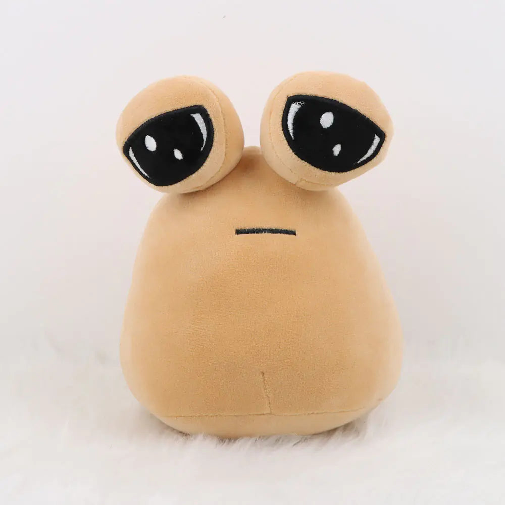 Sad Pou Plush Toy